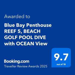 Blue Bay Penthouse REEF 5, BEACH GOLF POOL DIVE with OCEAN View - Dorp Sint Michiel - 3