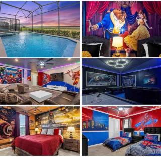 Brand New 7BR Pool Spa Disney Fireworks View - 0
