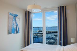 Apartment 24, Pier 24, Blickrichtung offene SeeBinnenhafen Nord - Eckernförde - 3