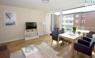 4-10, Friedrichstrasse 35 -sehr strandnah mit sonnigem Südalkon, 2 Zimmer - Westerland - 6