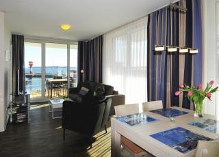 Apartment 3 - "Am Leuchtfeuer 3", Apartmenthaus Hafenspitze, Blickrichtung Strandoffene See - Eckernförde - 6