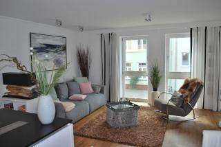 Ferienwohnung "Hafenmöwe", Quartier Hafenspitze, Blickrichtung Hafen - Eckernförde - 0