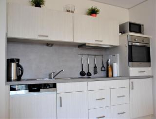 Apartment 6 "Strandkrabbe", Apartmenthaus Hafenspitze, Blickrichtung InnenstadtBinnenhafen - 1