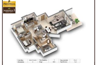 Marrakech Prestigia 3 chambres - Marrakesch - 8