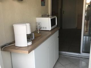 Studio cabine climatisé, terrasse et parking proche plage - FR-1-338-604 - Sète - 4