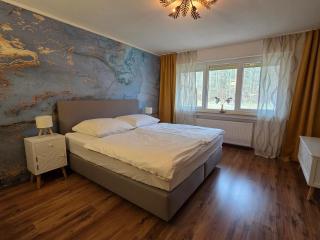 Marburg Apartment feuriger Felix mit Sauna, Kamin und Garten in ruhiger Waldrandlage - Marburg an der Lahn - 9
