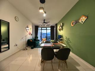 New 2BR Georgetown Warm and Lovely Homestay 10pax-无敌美景两房民宿 Beacon Executive Suite - George Town - 8