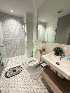 1 bedroom condo, next to BTS Talat Phlu, 0 meters, near Iconsiam, monthly room available - 2