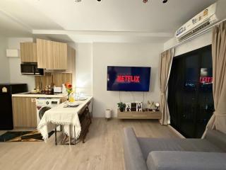 1 bedroom condo, next to BTS Talat Phlu, 0 meters, near Iconsiam, monthly room available - Bangkok - 7
