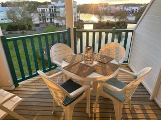 Fleurs du lac studio 2 adultes et 2 enfants avec terrasse vue sur le lac et accès parc aquatique gratuit - Talmont - 0