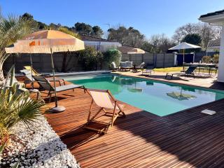 Jolie villa avec piscine classée 4 étoiles - Mios - 8