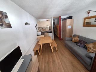 Studio rénové au pied des pistes La Rosiere - 9