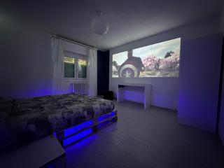 INFONDOALMAR RIMINI --Intero Apt Indipendente-Netflix-MetroMare a 40m-Proiettore 4k Cinema-WiFi Fibra-Led-Parcheggio-Riscaldamento-- - Rimini - 7
