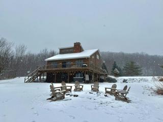 Cozy Lux Mountain Lodge Hot Tub Mtn Views Skiing - Jewett - 3