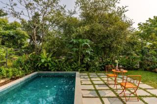 La Zorita, Luxurious 3 BHK with Private Pool, 10 mins from Anjuna Beach, Kitchen, Security, Terrace, Patio & Wifi - 8
