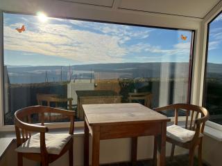 Eifel Landhaus Panoramablick unter der Burg Olbrück mit Sauna Hottub großer Terrasse und Garten Ideal für Familien - Niederdürenbach - 7