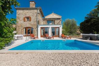 Villa Sussini in Central Istria for 8 people with jacuzzi & pet friendly - Krbune - 5