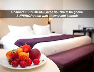 HÔTEL LA FERME DE BOURRAN - RODEZ - parking privé, soirée étape, bornes voitures électriques - 1