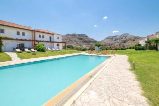 Haus In Kolympia Mit Parkplatz Und Bergblick - Kolymbia - 7