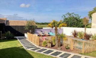 Havre de paix, studio de charme avec jardin, terrasse ensoleillée et piscine privée - Dolus - 6