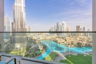 Downtown Luxury 2BR - Full Burj Khalifa & Fountain Views - 5 Minutes Walk to Dubai Mall - 0