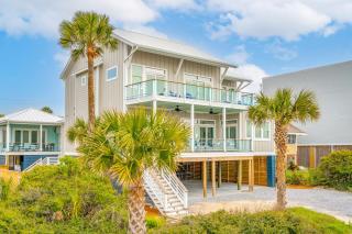 Beachfront Home w Pool Ocean Views Charleston Access Big Turtle - Folly Beach - 0