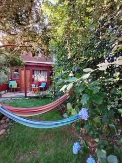 Cabaña con muro de escalada - 8