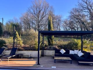 La Bastide 1767 Villa de charme avec piscine 15x5, climatisation, 4 chambres, cuisine extérieur - 8