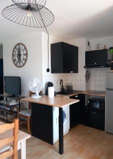 T2 cabine Port-Leucate 4 personnes balcon climatisation parking - 3