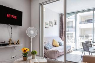 Le Bricka - Hypercentre - Cosy - 2 min from the sea - Antibes - 9