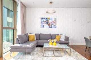 Lush 2BR & Maids City Walk with Burj Khalifa View - 7