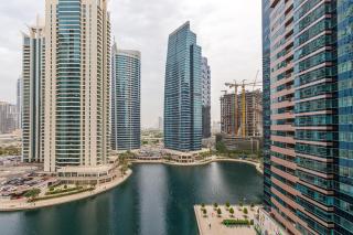 Full Lake View - 1BR Apartment in Goldcrest Views,Cluster V,JLT - Allsopp & Allsopp - 0