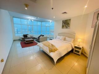 panorama sea view luxury apartment 3 bedroom VIP - Ajman - 8