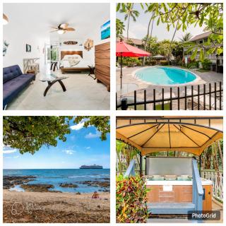 DOWNTOWN Hawaiian Theme Condo with Hot Tub, Pool & Beach - Kona Islander Inn - Kailua-Kona - 0