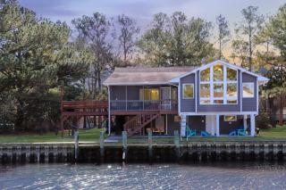 Sea Oats - Water front with boat dock! - Deep Hole - 0