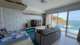 Duplex de Luxo com vista para Piscina e Enseada - Guarujá - 5