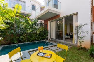 La Olalian 2 & 3 BHK Designer Villas Near Anjuna Beach with Private Pool & Sun Deck & Garden - Anjuna - 9