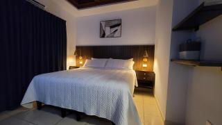 King Suite with Bath, Kitchenette, Desk, AC and TV - 9