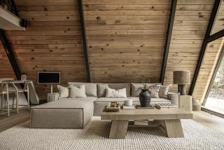 Lafa Cabin - Luxe A Frame Retreat with Hot Tub, Sauna, Firepit- 5 Min to Mt Rainier - Ashford - 4