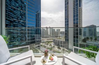 Airstay - Modern Studio with Canal Views - Near Burj Khalifa - Monthly Offer Available - 7