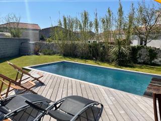 Fabuleuse maison architecte 10 pers piscine Sainte Marie de Ré - Sainte-Marie-de-Ré - 9