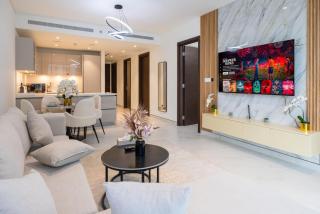 Premium Chic Fully Furnished 1 BR in Sobha Hartland - 0
