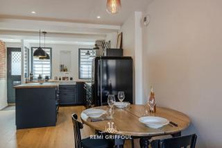 Au 106 Lovely House Historic Center 6 guests - Honfleur - 8