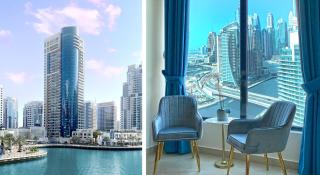 Dubai Marina View, close to beach & metro - 0