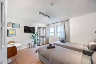 Amalfi A08 - super zentral für 4PP - 2 Zimmer & Boxspringbetten - Kaiserslautern - 5