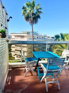 CANELLE- Beau 2p,tout confort, vue mer, piscine - Antibes - 0