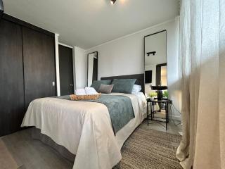 Rondizzoni, Aire acondicionado, 2 min al Metro, in front of MovistarArena, park view - Santiago - 0