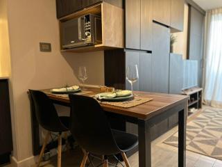 Rondizzoni, Aire acondicionado, 2 min al Metro, in front of MovistarArena, park view - Santiago - 8