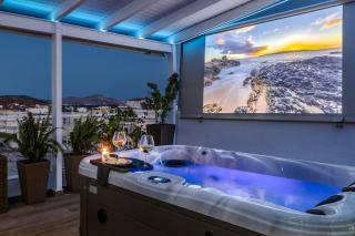 Central penthouse studio with Jacuzzi in Varkiza - Vári - 0
