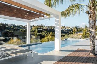Villa Paraiso w parking gym pool lounge cinema - Estepona - 3